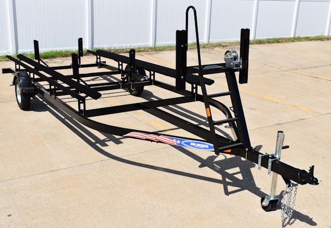 Single Axle Pontoon Trailer